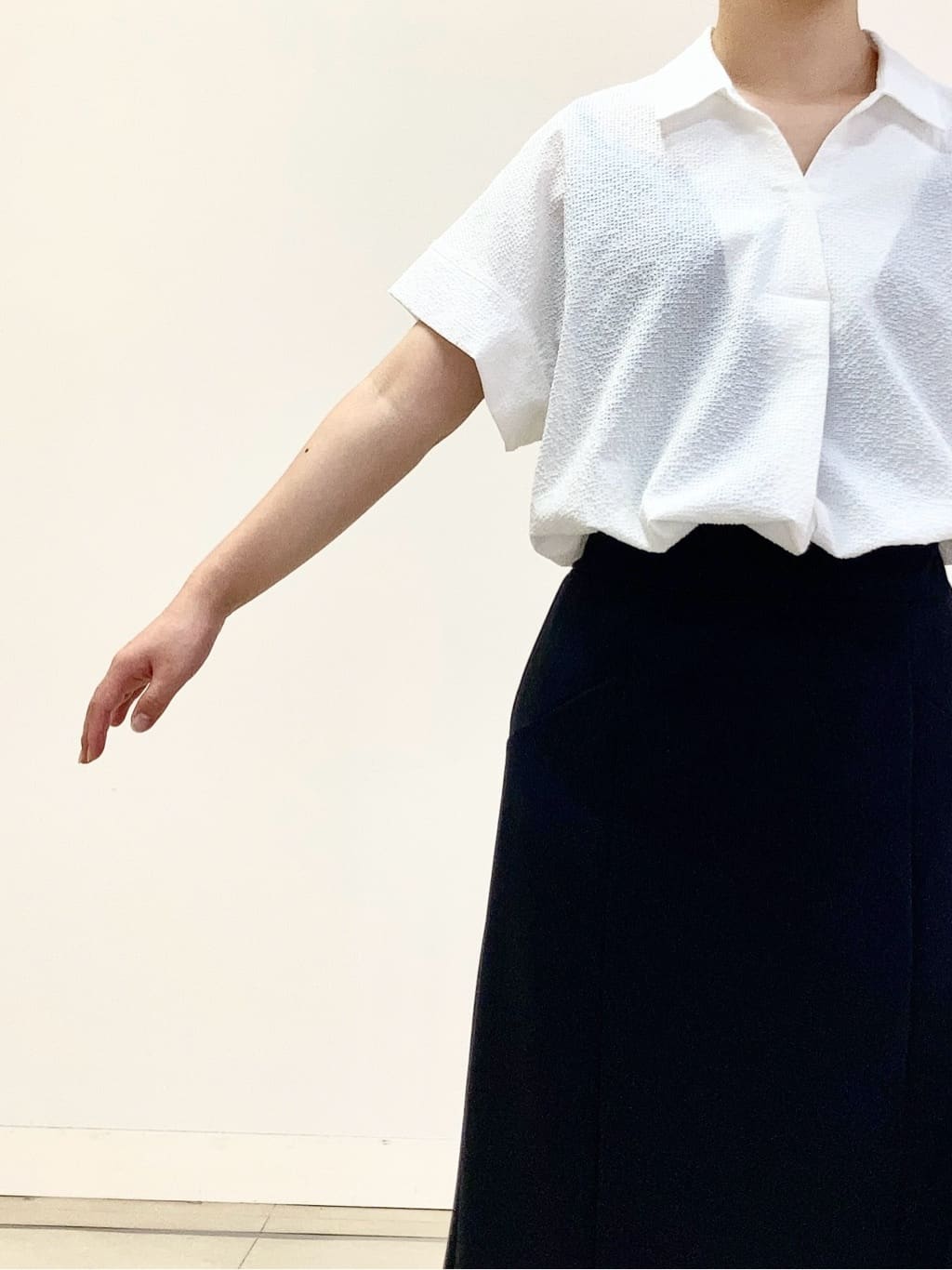 tomominさんの「Reflect｜【手洗い可】ボレロ風シアーカーディガン」を使ったコーディネート