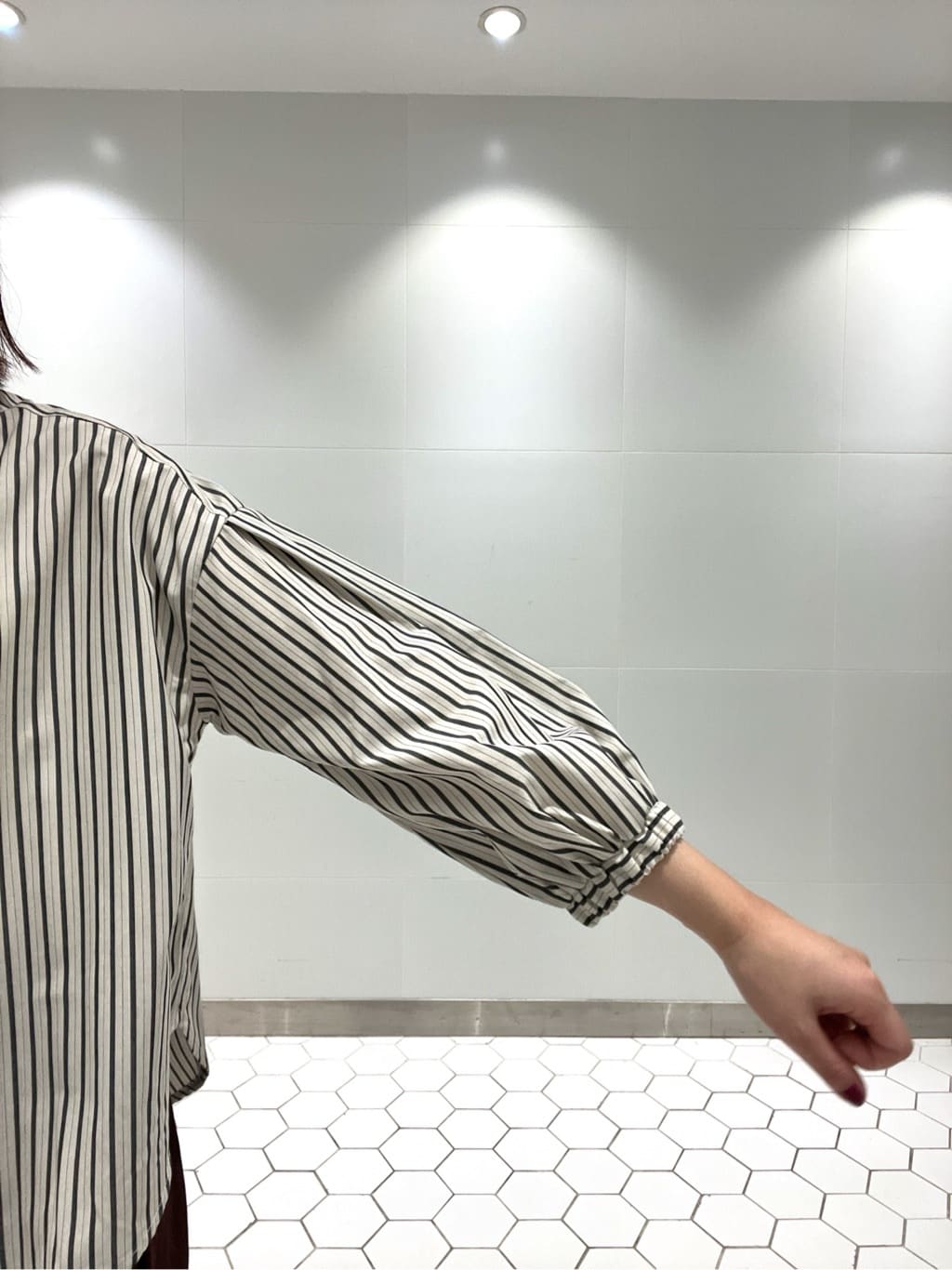 Makinoさんの「Dessin｜【洗える】リブノースリーブニット」を使ったコーディネート