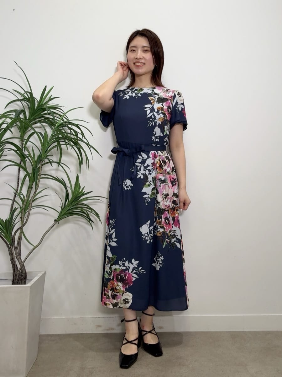 Suma Una本部スタッフさんの「SunaUna｜【&yours project】パネル柄ワンピース」を使ったコーディネート