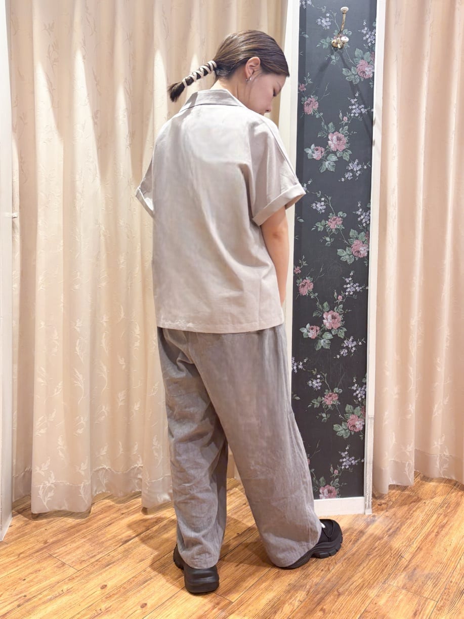 りぃさんの「SHOO･LA･RUE｜【洗える/S-LL】首元きれい テレコリブタンクトップ」を使ったコーディネート
