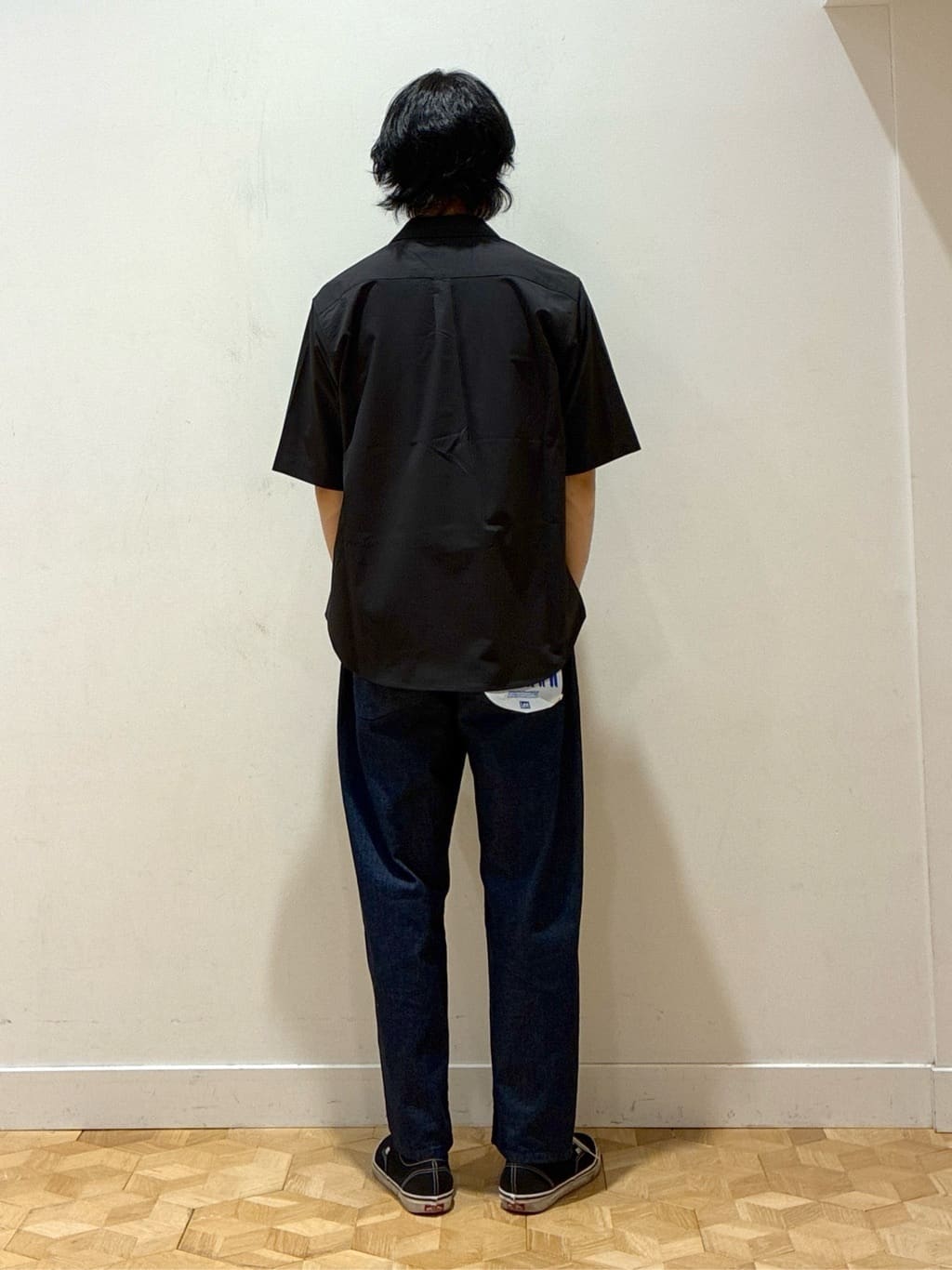 KAZUKIさんの「Dessin｜【洗える】オーガニックコットン ロゴプリントTシャツ」を使ったコーディネート
