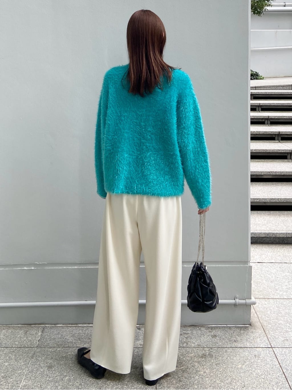 めぐさんの「OPAQUE.CLIP｜イージーワイドパンツ【洗濯機OK】」を使ったコーディネート