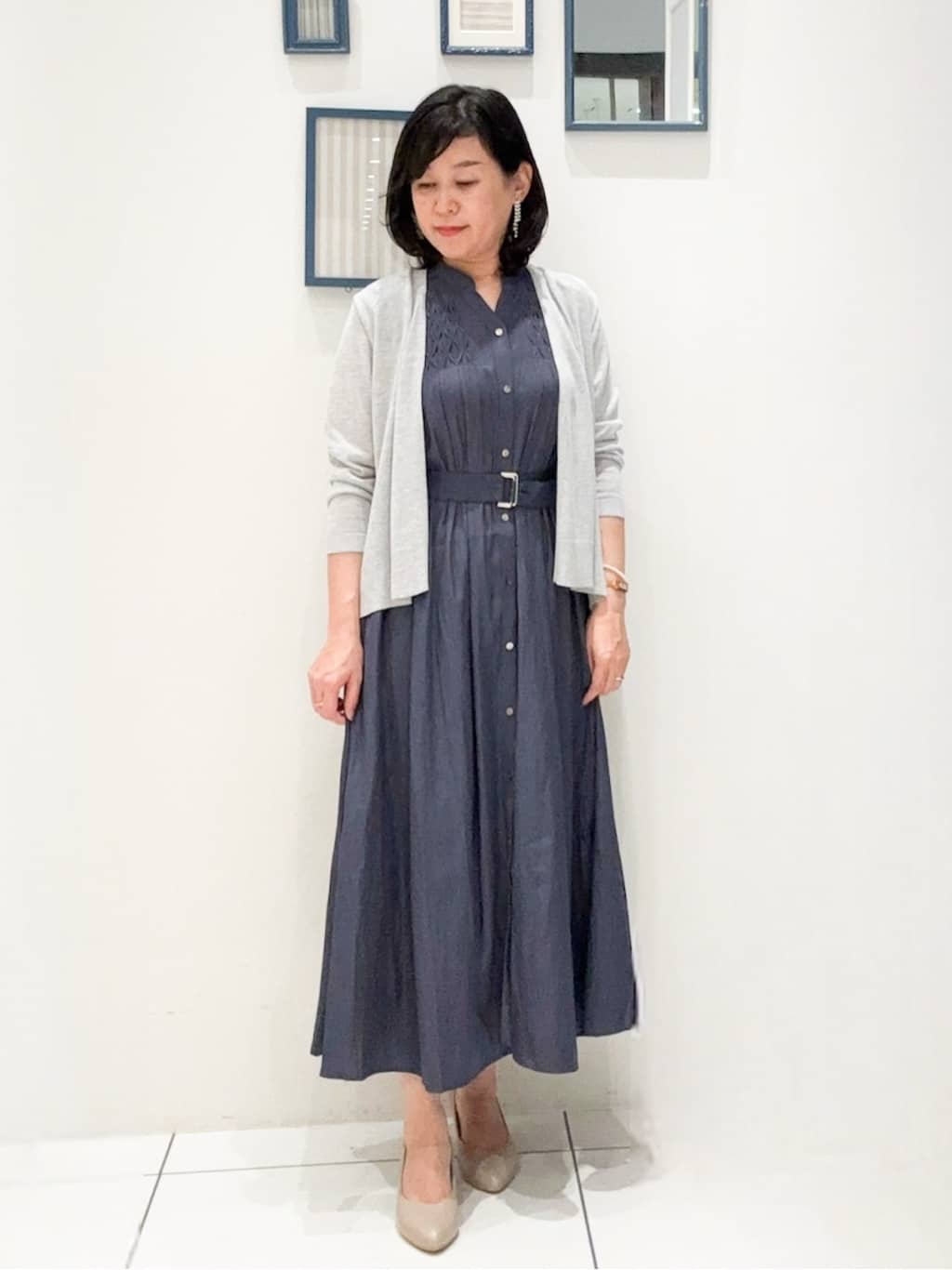 kokoさんの「grove｜【人間工学】つつまれフィットパンプス【入卒対応可】」を使ったコーディネート