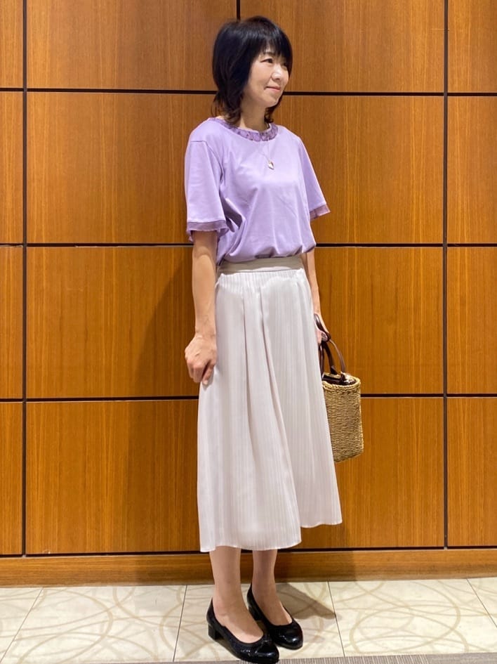 Eikoさんの「Reflect｜◆【洗える】キレイめジャージプルオーバー」を使ったコーディネート