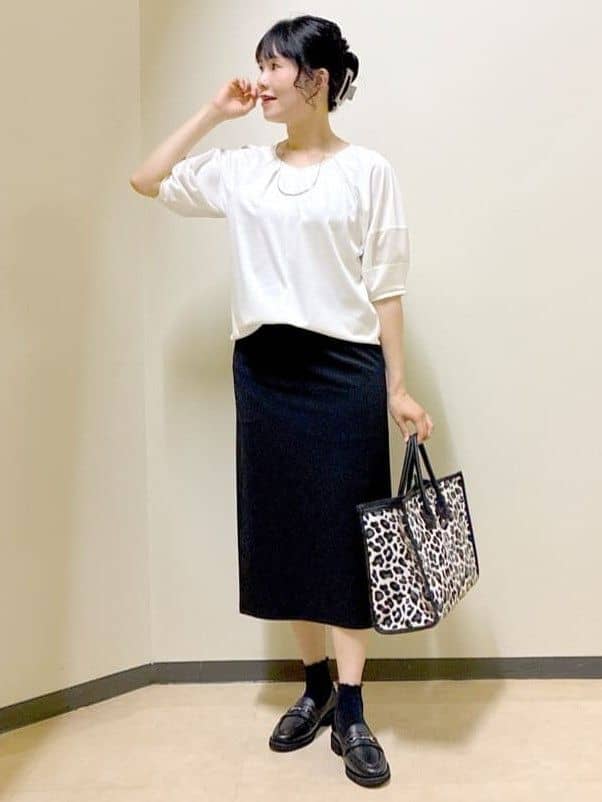  beni_gingerさんの「Reflect｜【マシンウォッシュ可】ナロースカート」を使ったコーディネート