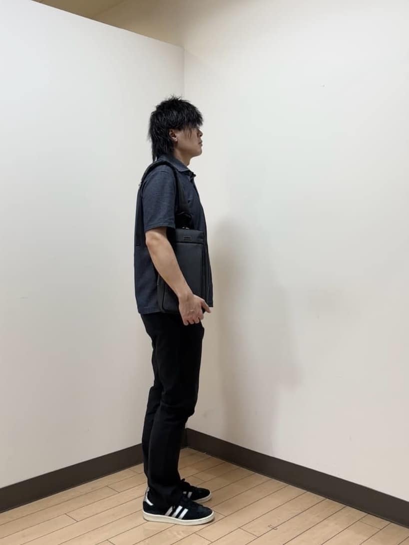 あきやまさんの「TAKEO KIKUCHI｜【抗菌防臭】COOL DOTS（R）ドビープリント ジャケット」を使ったコーディネート
