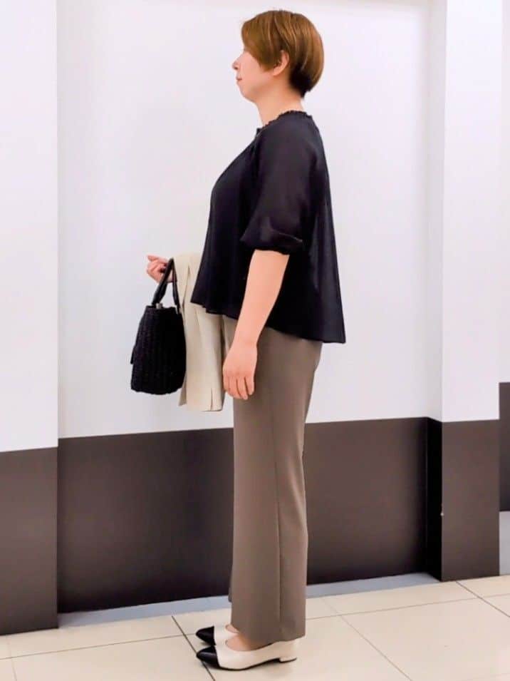 じゅりさんの「Reflect｜◆【マシンウォッシュ可／セットアップ可／通勤におすすめ】ドライタッチジャケット」を使ったコーディネート