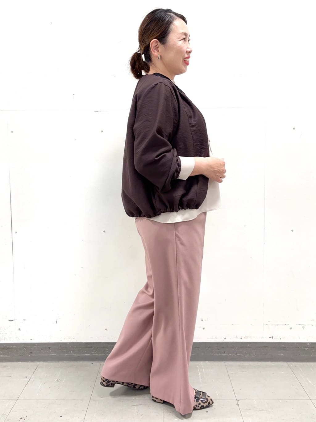 keiさんの「Reflect｜【ライトアウター／ゆったり羽織れる／気軽な羽織りに◎】ライトブルゾン」を使ったコーディネート
