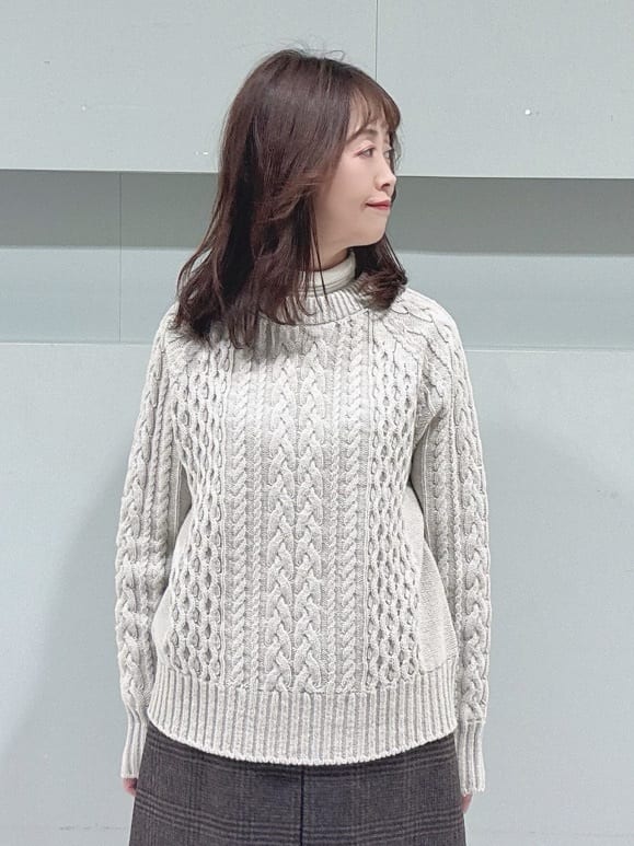 makiさんの「UNTITLED｜【日本製／通勤／フォーマル】カシミヤ混ノーカラーコート」を使ったコーディネート