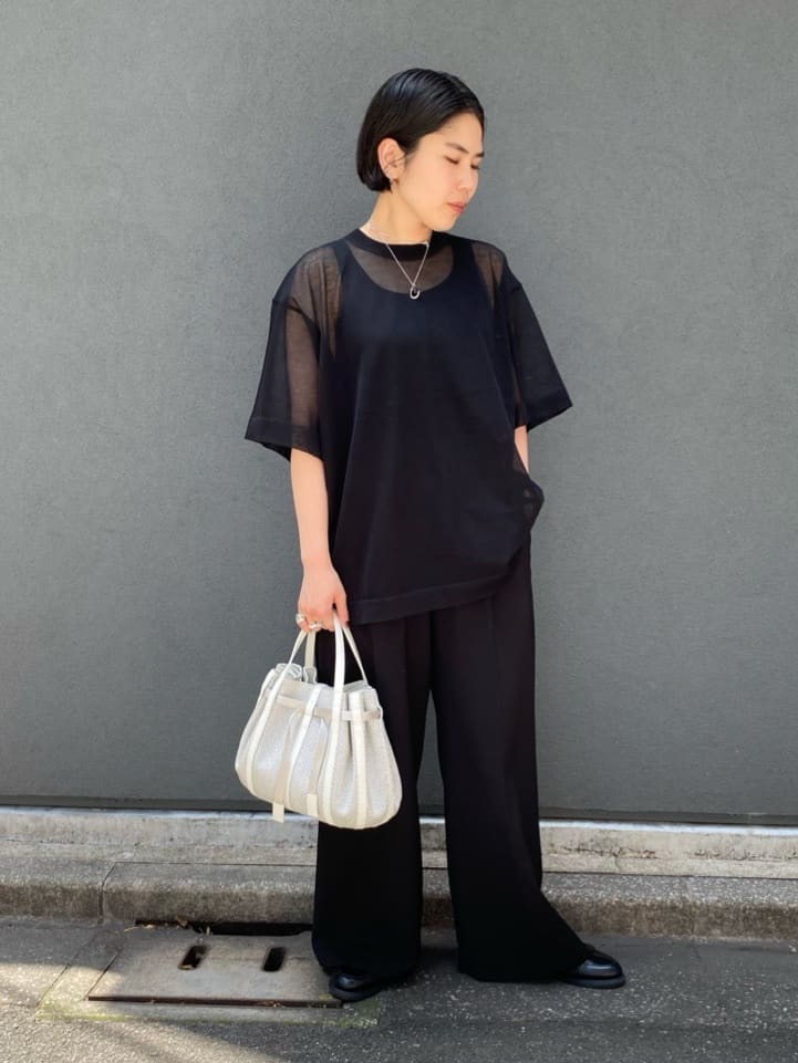 Uさんの「HIROKO HAYASHI｜PANIER（パニエ） ハンドバッグ」を使ったコーディネート