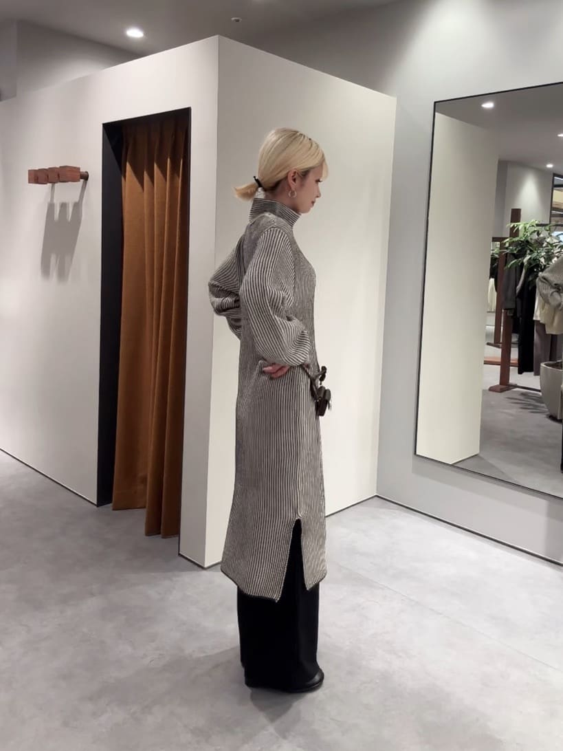 𝕒𝕆𝕚さんの「INDIVI｜Comfy SET UP｜イージーストレートスラックス【セットアップ対応／通勤／カセット服】」を使ったコーディネート