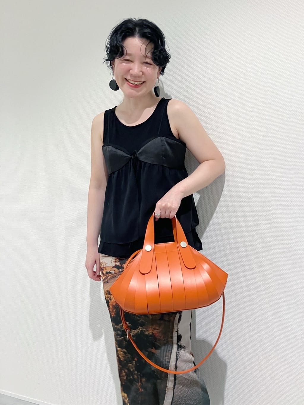 Cさんの「HIROKO HAYASHI｜OSSO VIVO（オッソ ヴィーヴォ）2WAYハンドバッグ」を使ったコーディネート