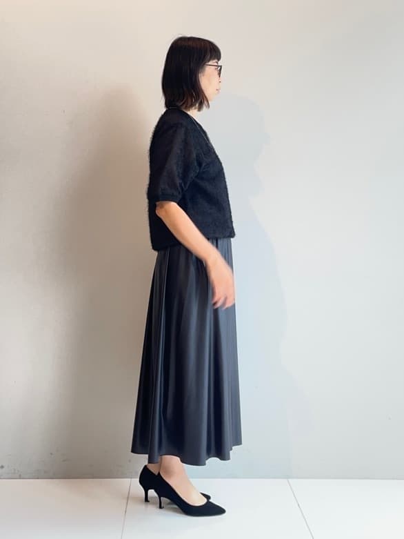 murayamaさんの「INDIVI｜【軽く羽織れる！】ダブルジャケット」を使ったコーディネート