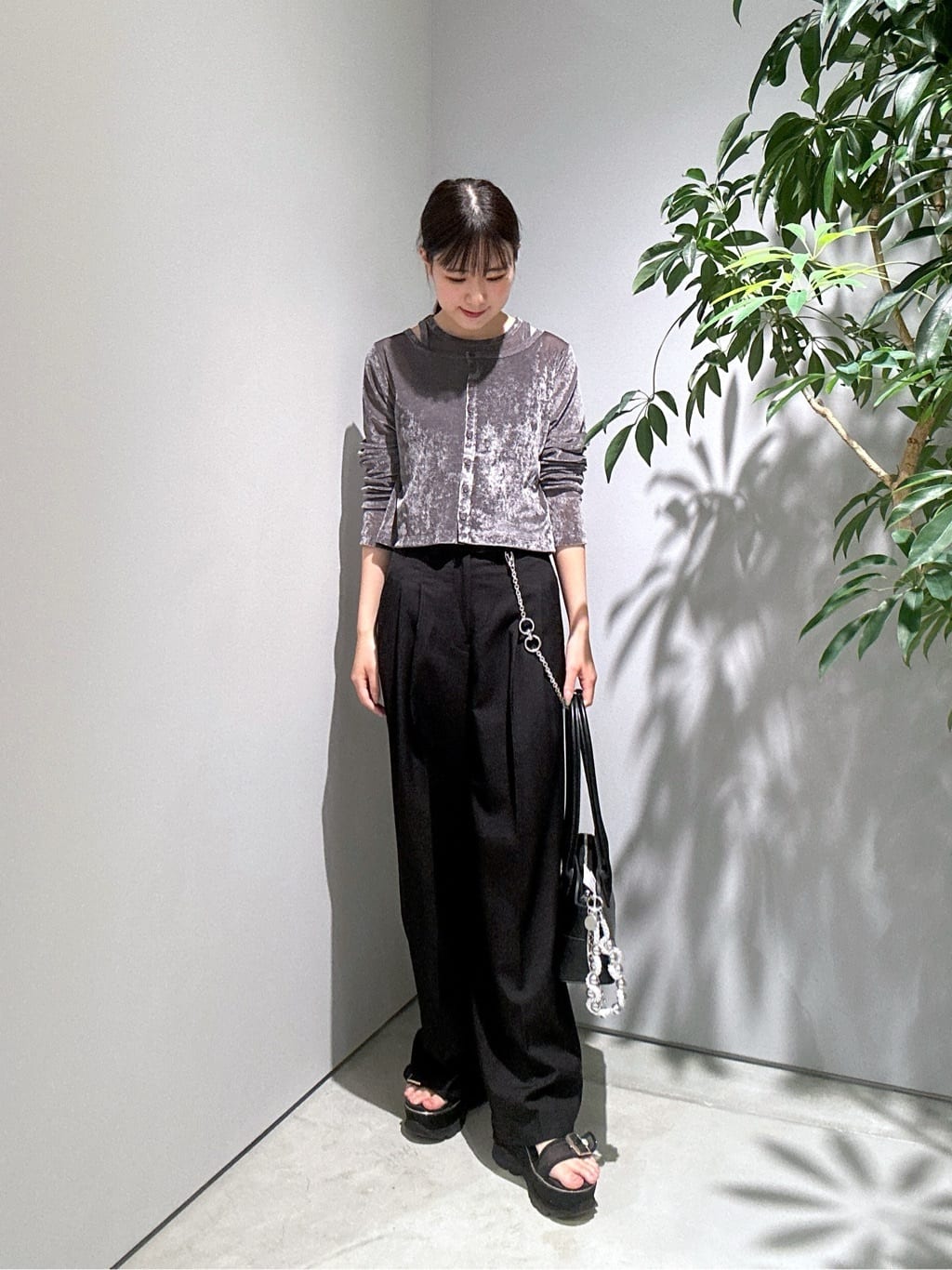 Renoさんの「INDIVI｜Timeless｜モードスラックス」を使ったコーディネート