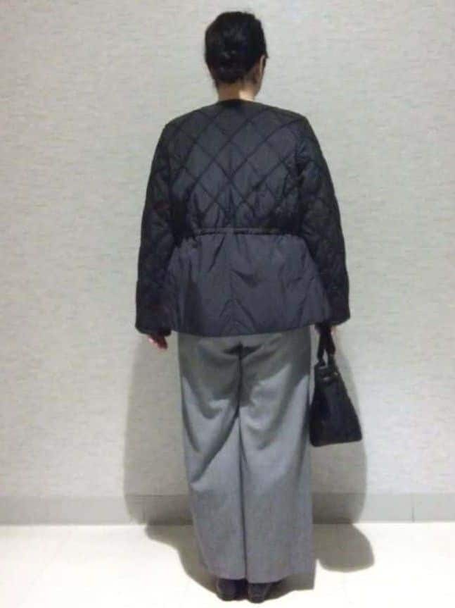 sakoさんの「Reflect｜【気軽な羽織に◎】中綿キルティングショートコート」を使ったコーディネート