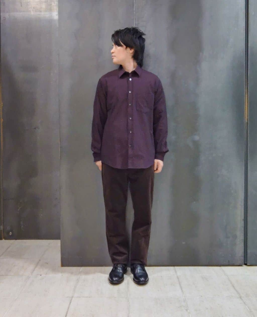 shiominさんの「TAKEO KIKUCHI｜【Made in JAPAN】播州織 ドビー千鳥シャツ」を使ったコーディネート