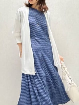 Miwaさんの「UNTITLED｜◆【接触冷感/UV機能/遮熱】ジャージカーディガン」を使ったコーディネート