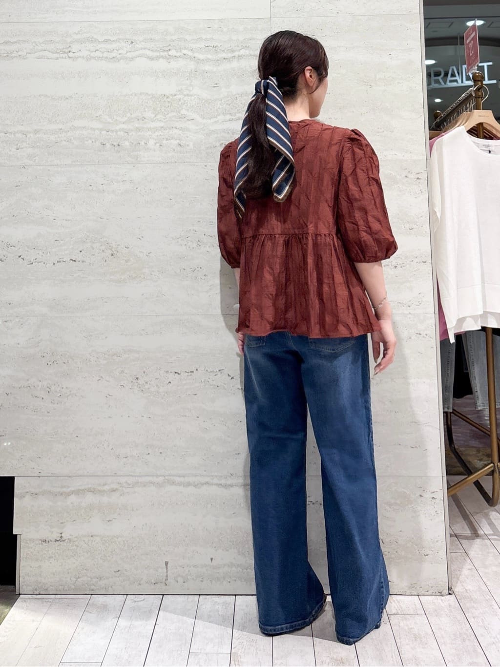 かほさんの「OPAQUE.CLIP｜《美人百花掲載》名品フラットバレエシューズ」を使ったコーディネート