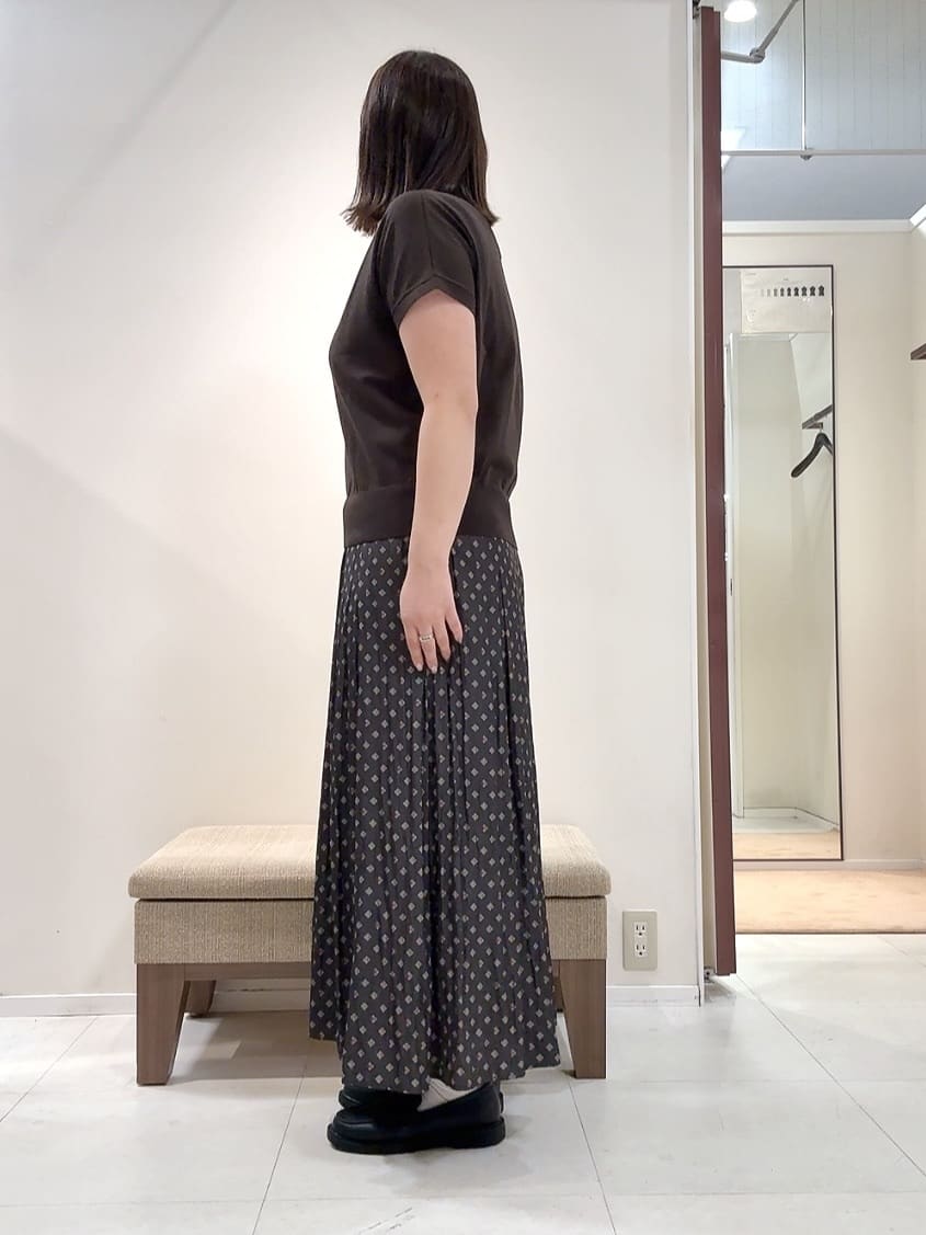 YUIさんの「UNTITLED｜【セットアップ可】ウールライク ダブルブレストジャケット」を使ったコーディネート