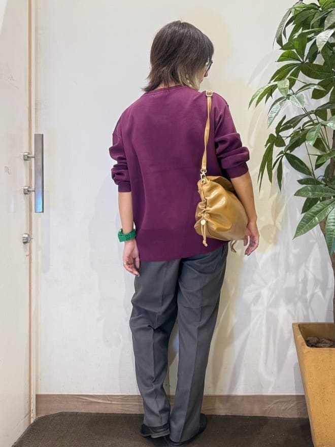 misakiさんの「SHOO･LA･RUE｜【S-LL】ウエストリボンがアクセント ゆったりテーパードパンツ」を使ったコーディネート