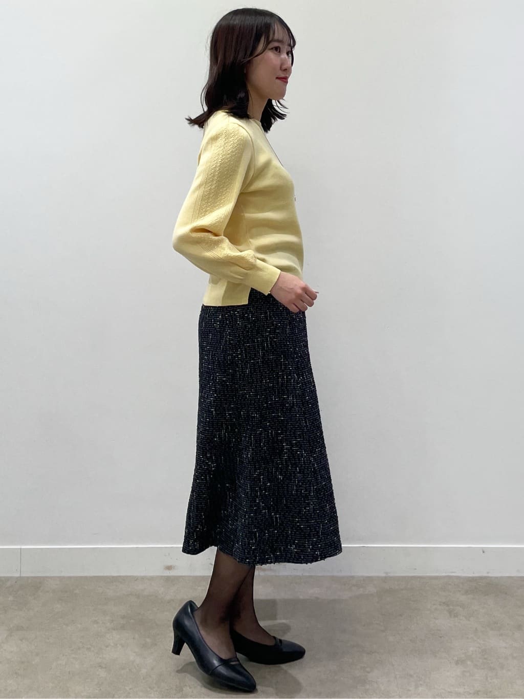 yukariさんの「Reflect｜【選べる8色／スカートにもパンツにも◎】ウール混ボートネックニット」を使ったコーディネート