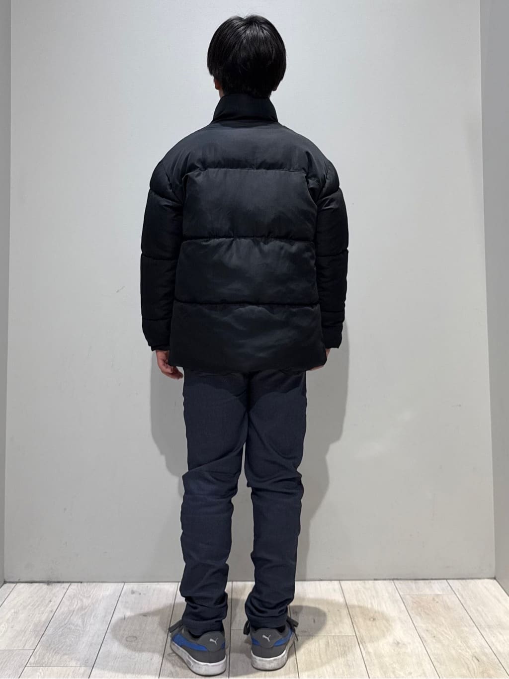 kuboさんの「THE SHOP TK｜【110-160】スタンドネック中綿ブルゾン」を使ったコーディネート