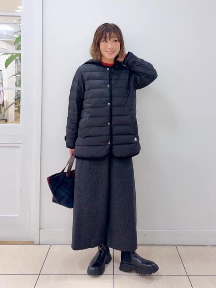 Osawaさんの「Dessin｜【撥水・2WAY】ミュラーダウンコートミドル丈」を使ったコーディネート