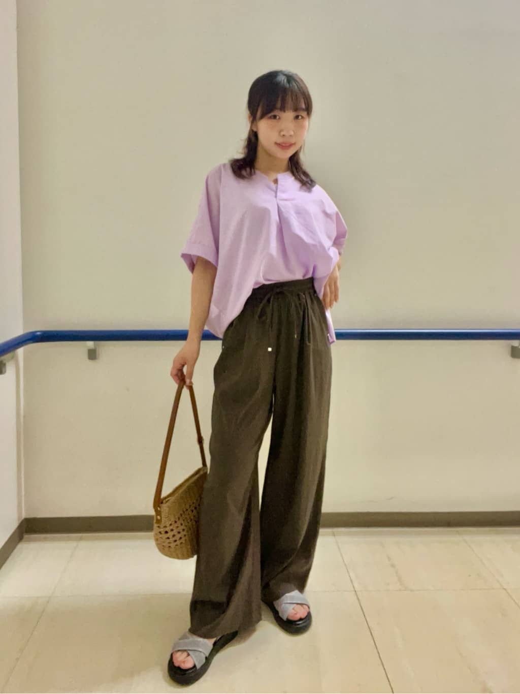 あもさんの「SHOO･LA･RUE｜◆雑材ミニショルダーバッグ」を使ったコーディネート