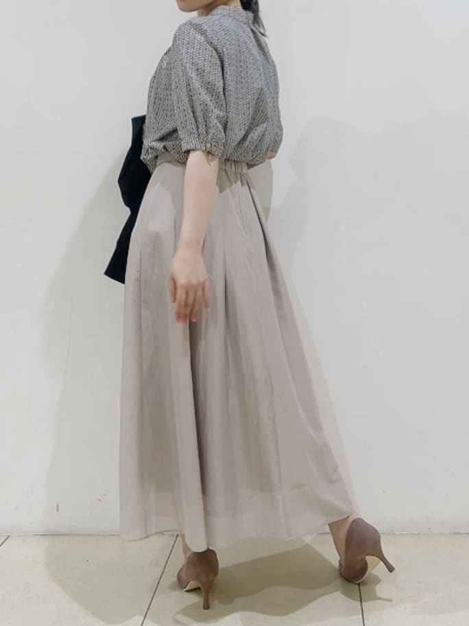 watanabeさんの「UNTITLED｜【通勤/オフィス】ジオメ柄ボウタイブラウス」を使ったコーディネート