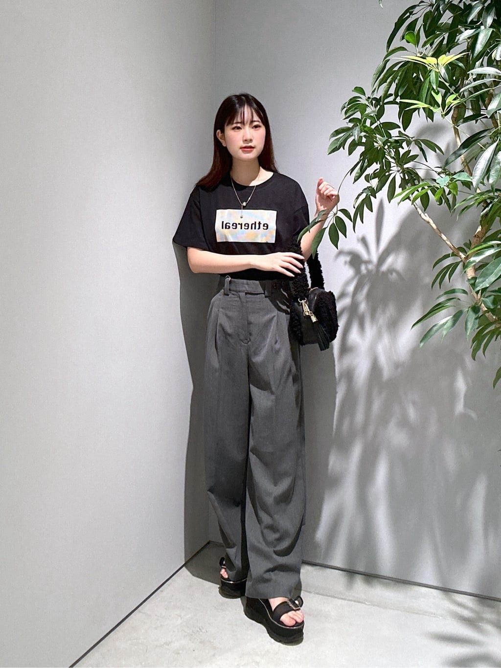 Renoさんの「INDIVI｜Timeless｜モードスラックス」を使ったコーディネート