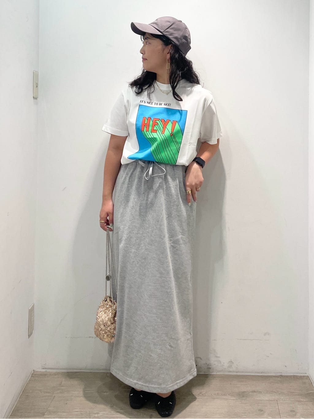 sumicaさんの「OPAQUE.CLIP｜【Pontre Studio／ポンレストゥディオ】別注グラフィックTシャツ」を使ったコーディネート