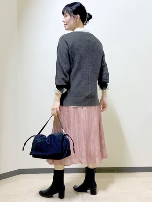  beni_gingerさんの「Reflect｜【パンツ合わせにぴったり◎】ゆったりオフボディニット」を使ったコーディネート