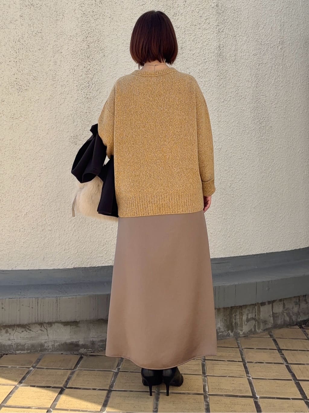 MIKIKOさんの「UNTITLED｜【ミディ丈/軽やか】セミラグランリバー コート」を使ったコーディネート