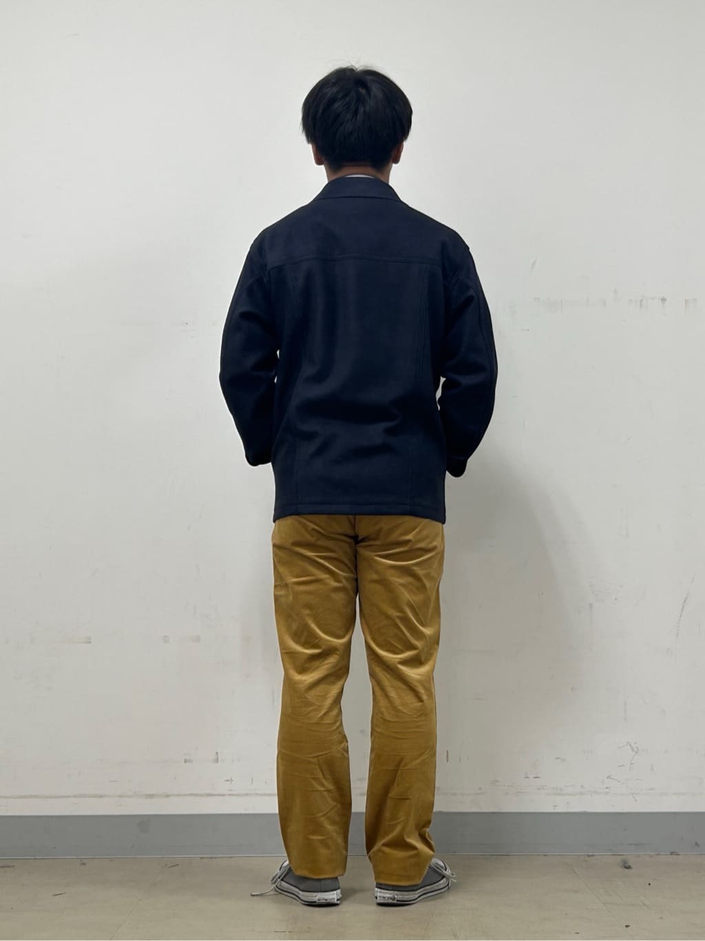 Hiroさんの「TAKEO KIKUCHI｜【Sサイズ～】アンチピリング テーラードネック ニット」を使ったコーディネート