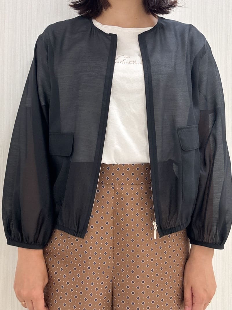 yuさんの「COUP DE CHANCE｜【手洗い可／日本製】小紋柄ワイドパンツ」を使ったコーディネート