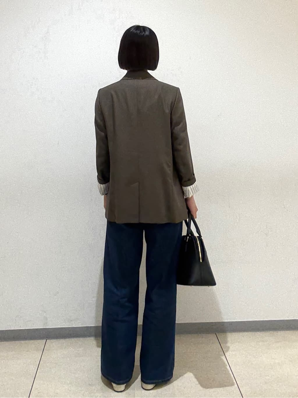 Itoさんの「UNTITLED｜【セットアップ可】ウールライク ダブルブレストジャケット」を使ったコーディネート