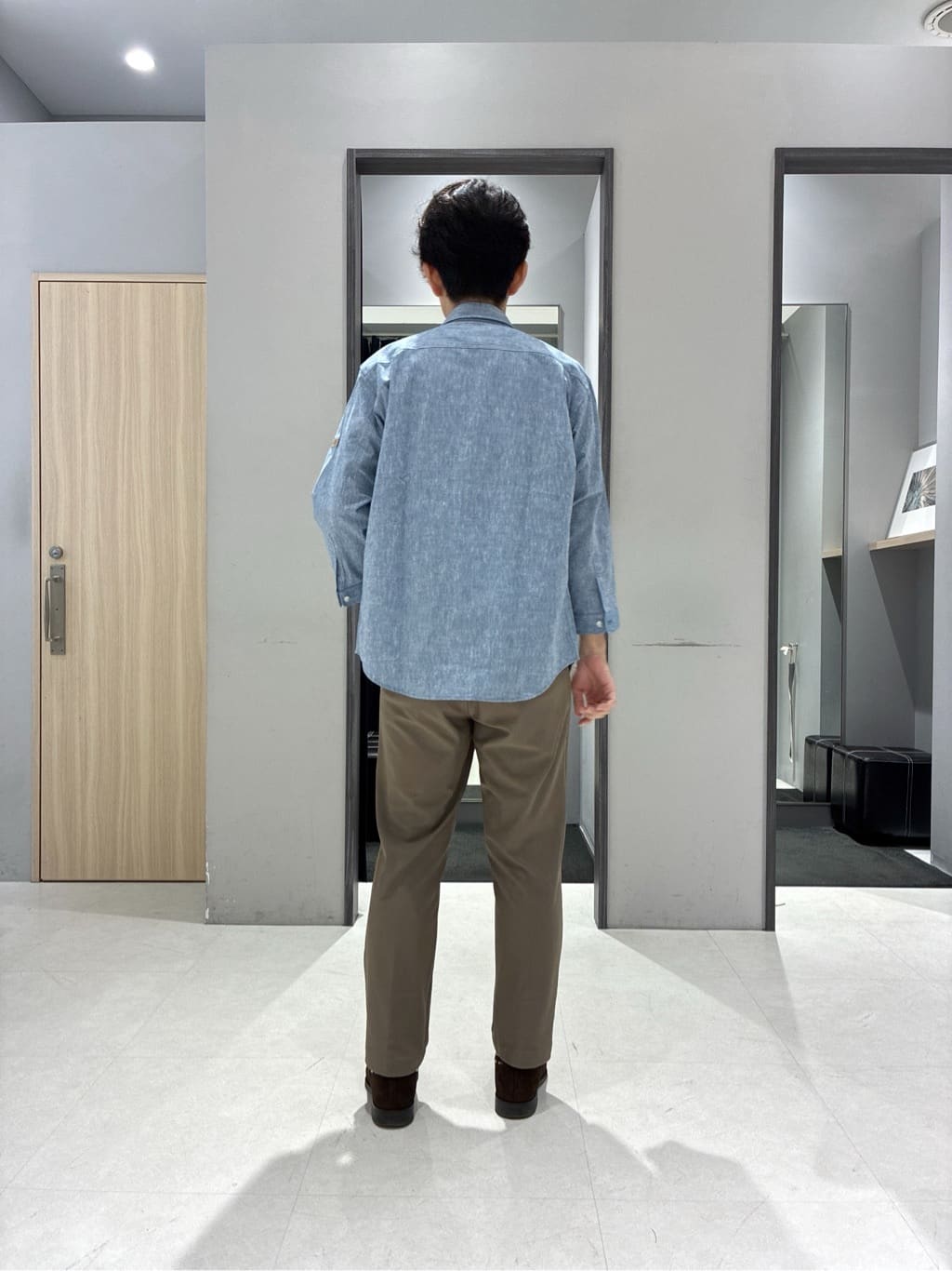 わいずみさんの「TAKEO KIKUCHI｜【360&deg;ストレッチ／セットアップ対応】None Of Stress パンツ」を使ったコーディネート