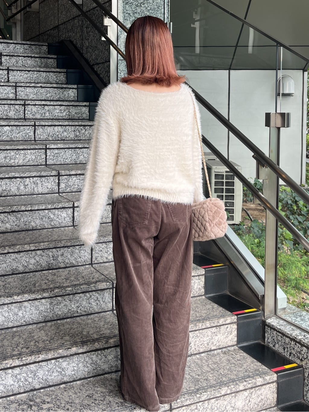 HANNAさんの「OPAQUE.CLIP｜ラメシャギーニット【洗濯機OK】」を使ったコーディネート