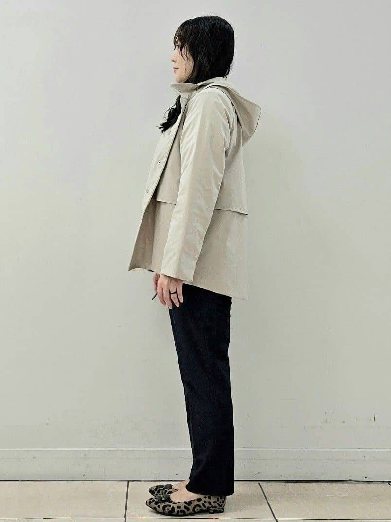 fkeさんの「Reflect｜【すっきり見え／フード取り外し可／通勤におすすめ◎】ライティアウター」を使ったコーディネート
