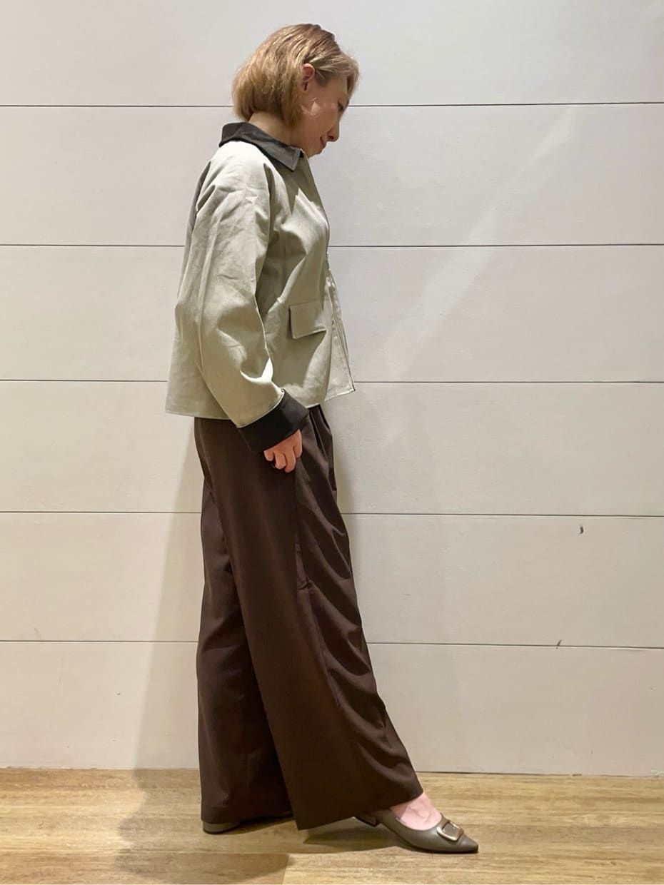 Ryoさんの「THE SHOP TK｜カバーオールジャケット【洗える】」を使ったコーディネート