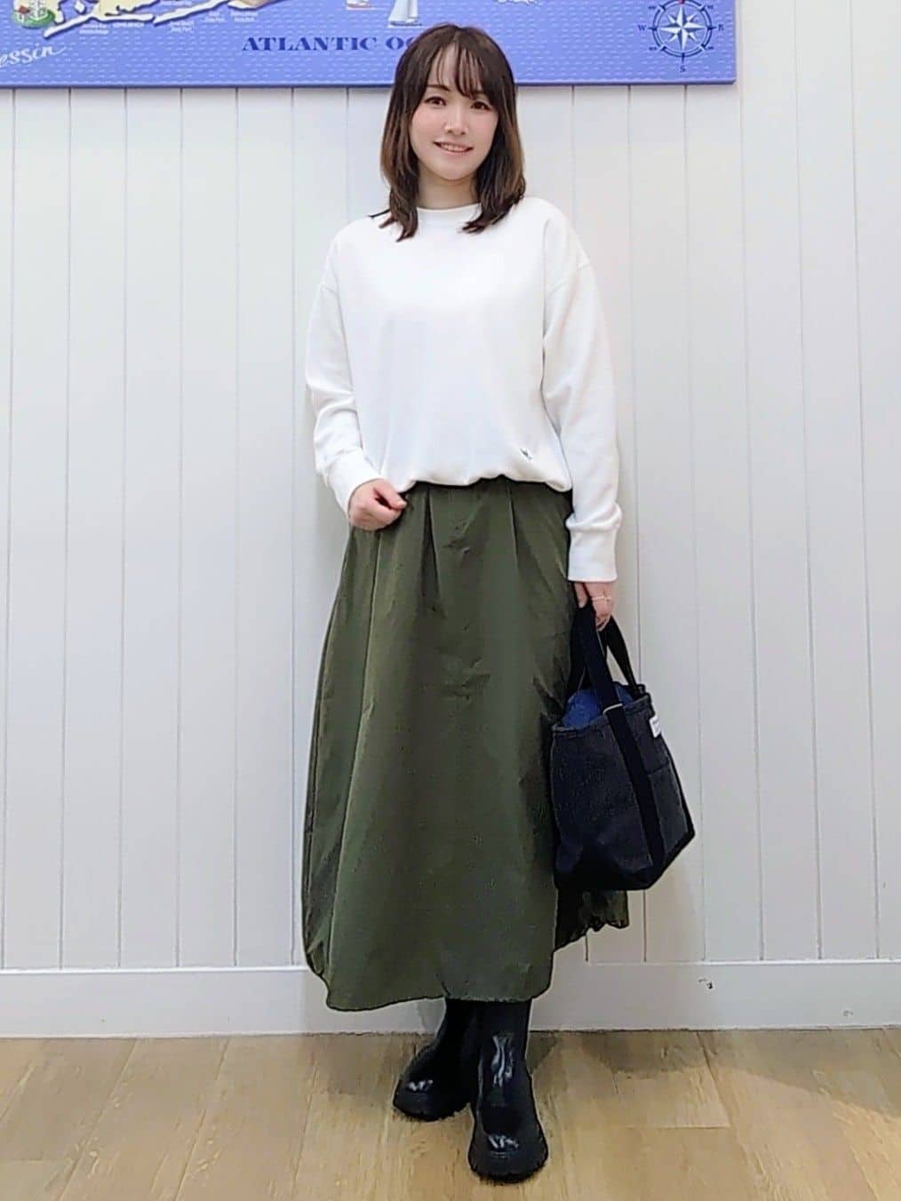 itoさんの「Dessin｜シャギーコート」を使ったコーディネート