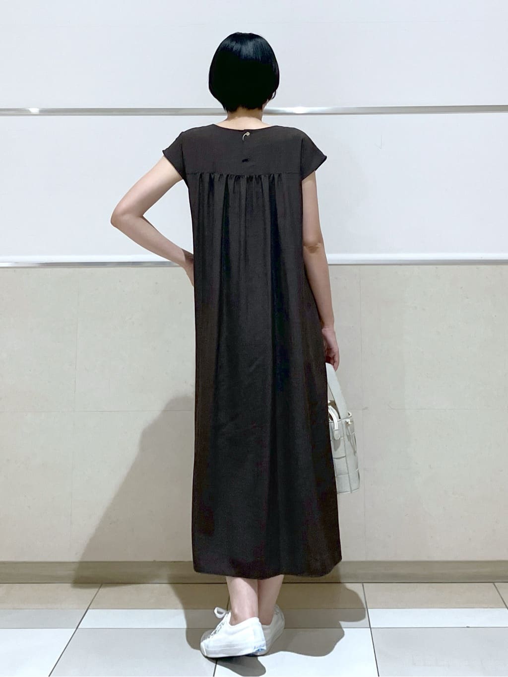 eriko さんの「Dessin｜【洗える】キーネックカーディガン」を使ったコーディネート