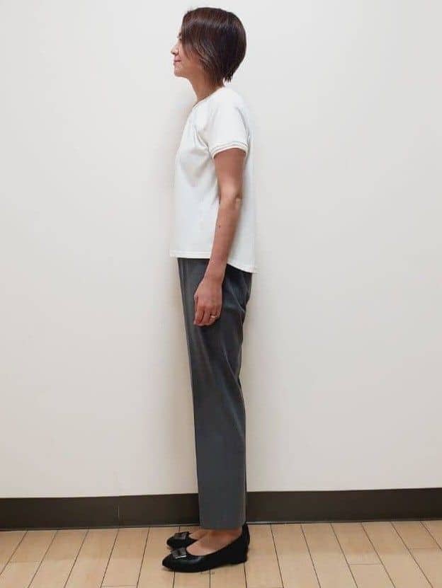 yuuさんの「Reflect｜【私のパンツ／手洗い可】ベーシックテーパードパンツ」を使ったコーディネート