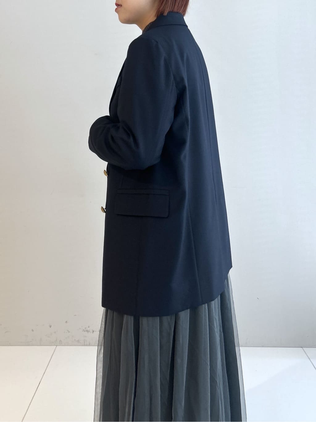 Hirokaさんの「Dessin｜【洗える】ニットチュールドッキングワンピース」を使ったコーディネート