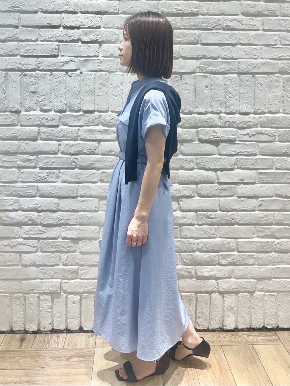 がんさんの「index｜《7色展開／XS-LLサイズ》ダブルポケットスキッパーシャツワンピース【吸水速乾／防シワ／イージーア」を使ったコーディネート