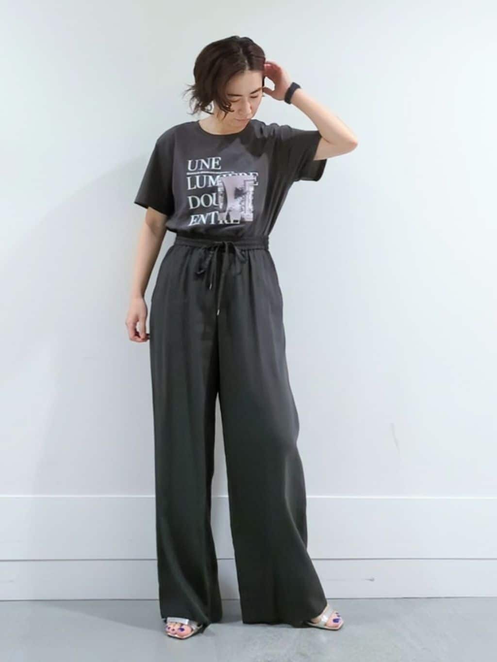 ミズタさんの「UNTITLED｜【ロゴT/プリントT】グラフィックTシャツ」を使ったコーディネート