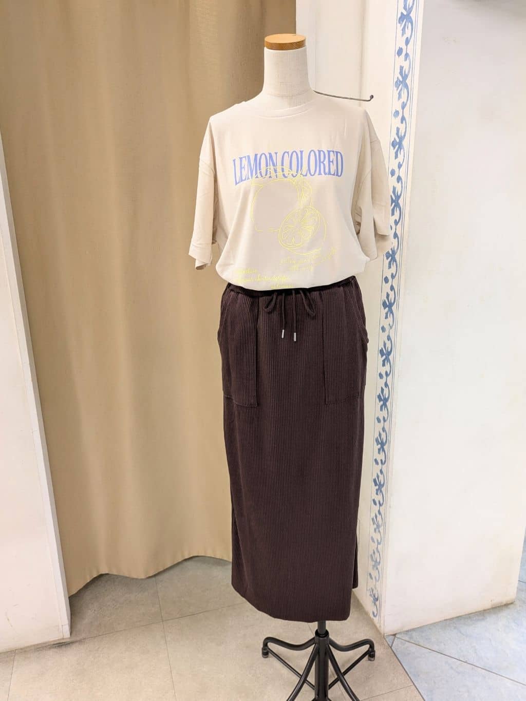 SHIORIさんの「SHOO･LA･RUE｜【S-LL/ひんやり/UV】選べる6柄でそれぞれ欲しくなる プリントTシャツ」を使ったコーディネート