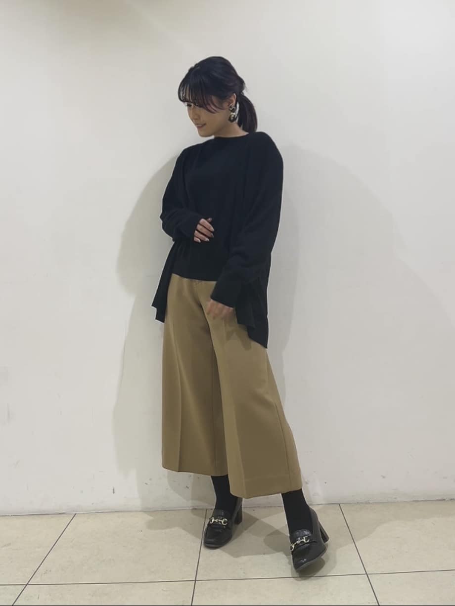 watanabeさんの「UNTITLED｜【アンサンブル可/洗える/ボタンなし】シルクウールカシミヤ 着流しカーディガン」を使ったコーディネート