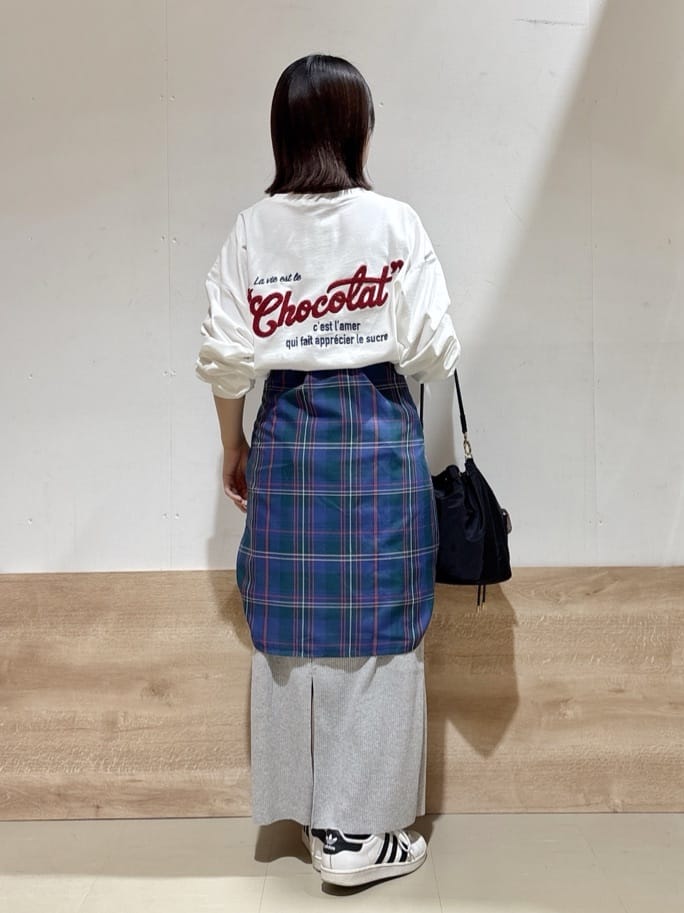 るねさんの「SHOO･LA･RUE｜【洗濯機可/S-LL】程よい抜け感 大人のチェックシャツ」を使ったコーディネート