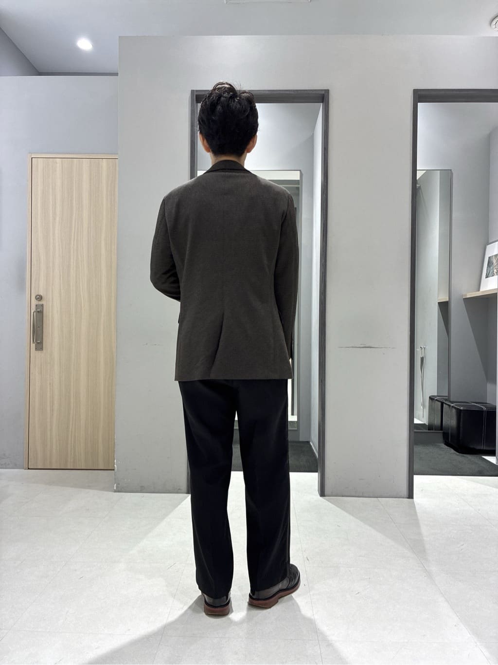 わいずみさんの「TAKEO KIKUCHI｜【None Of Stress】アクティブジャージ 千鳥 ジャケット」を使ったコーディネート